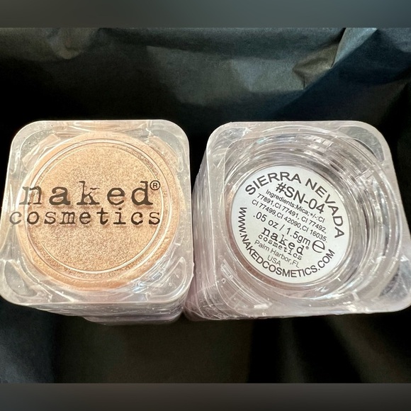 Naked Cosmetics Loose Pigment Set - 4 Stackable Eyeshadows Set in Sierra… - Picture 6 of 8